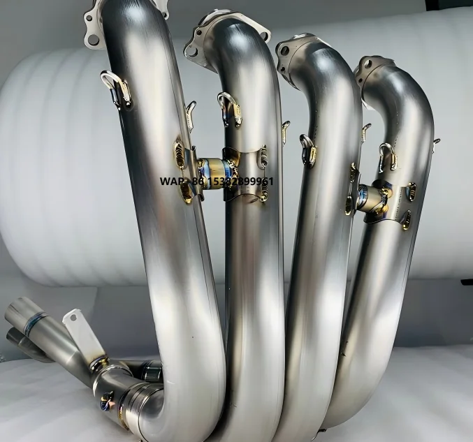 

Suitable for 2017 S1000RR/S1000XR/S1000RRAR Modified Titanium Alloy Front Section Silver Pipe SC AK China Motorcycle Exhaust