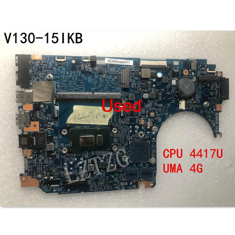 

Used For Lenovo V130-15IKB Laptop Motherboard With CPU 4417U 4G UMA FRU 5B20T95199 5B20T95203