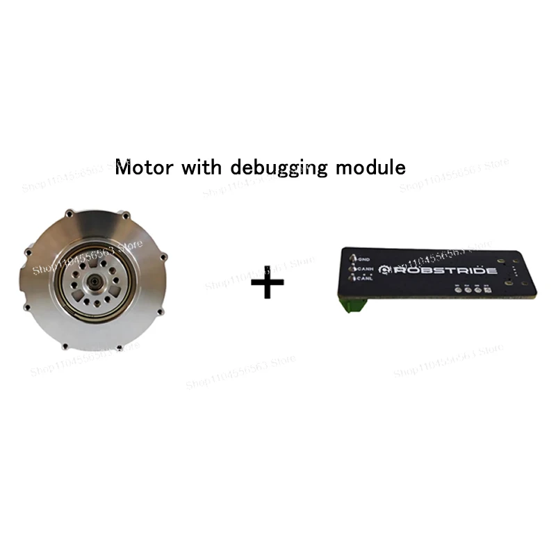 

Модуль шарнирного двигателя Robstride06, встроенный планетарный редуктор с высоким крутящим моментом 36 Нм и компактный драйвер для робототехники