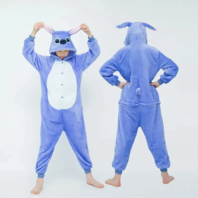 111 www Kigurumi Stitch Kostüme Onesies Monster Cosplay Pyjamas Erwachsene Pyjamas Tiernachtwäsche Overall
