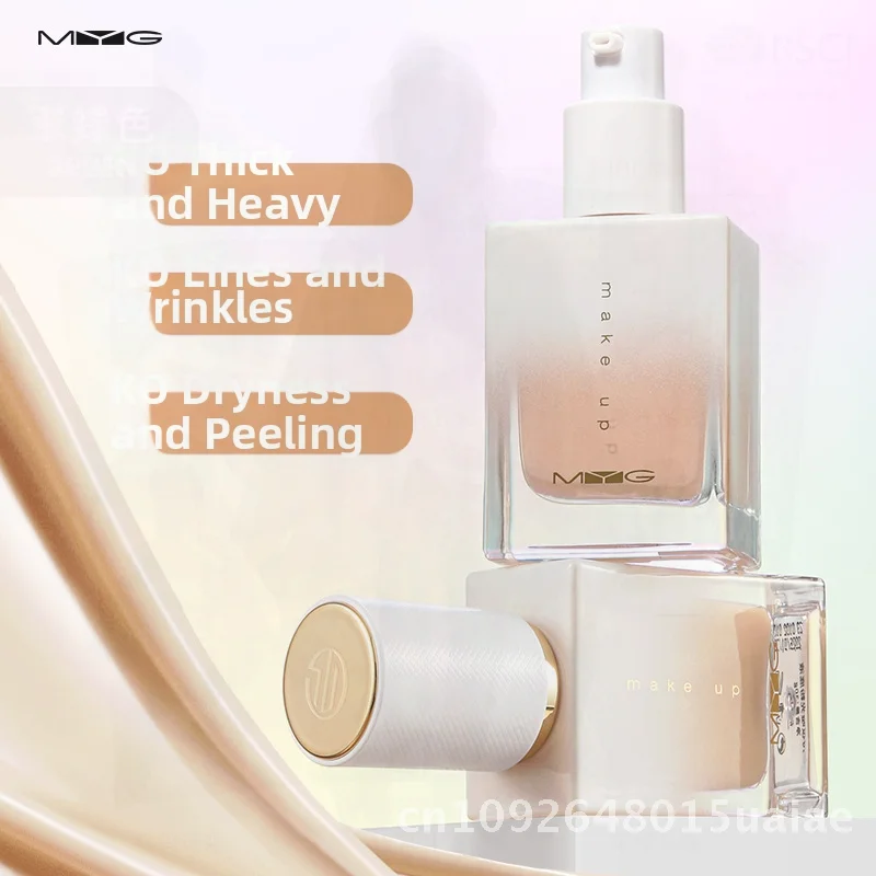 MYG Caviar fond de teint liquide mat nourrissant pour la peau 30 ml 24 heures correcteur de finition naturelle longue durée Type de peau grasse neutre