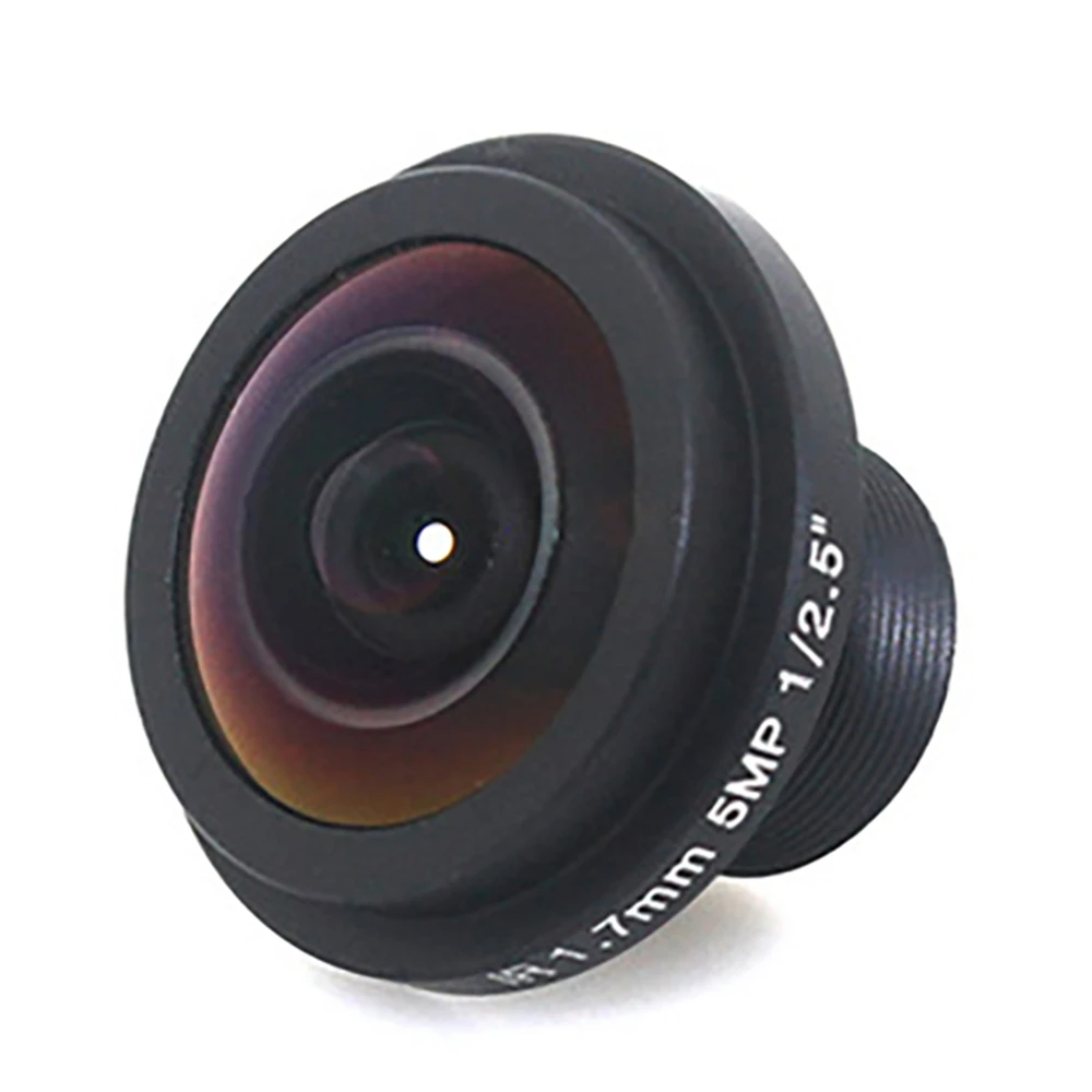 

FEDI-5MP Fisheye Panoramic Lens 1.7Mm F1:2.0 1/2.5 Security Surveillance Camera Lens 185° Wide Angle Lens