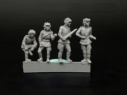 Figurine de Soldat Blindé Soviétique en Résine Moulée Sous Pression, Modèle d'Assemblage, Kit Non Peint, Échelle 1/72, Livraison Gratuite