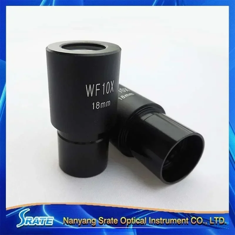 

Biological Microscope Eyepiece 10X /18 Wide Field Microscopio Lens Accessories 23.2MM Caliber Tools Lens Ferramenta