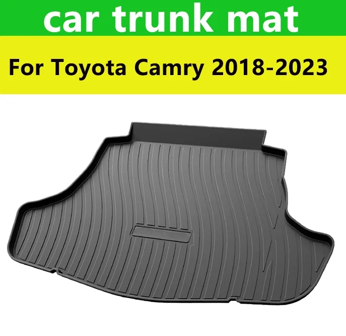 

Car Trunk Floor Mats for Toyota Camry 2018-2023 Waterproof Anti-scratch Protection Cushion TPE Storage Pad