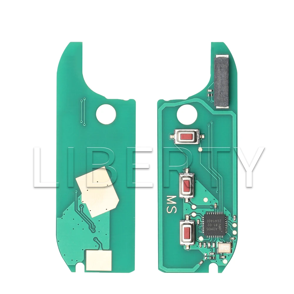 Liberty PCB Board PCF7945 4A Chip 433MHz FCCID:A2C86460000 Car Remote Key PCB Board For Fiat Mobi Uno Fiorino E Mais Strada