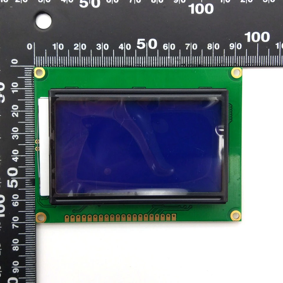 12864 LCD Display Module 5V LCD LED Display Board Yellow Green Blue Screen with Backlight ST7920 Parallel Port 128*64 128X64