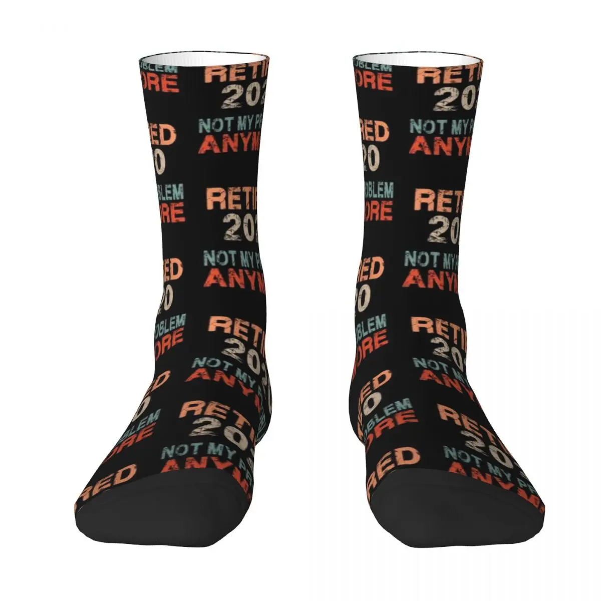 

Retired 2020 Not my Problem anymore Socks sports and leisure Rugby Socks Men's Women's