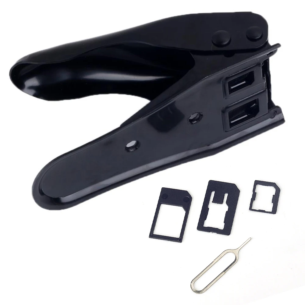 Dual Durable Home Tools Portable Mobile Phone DIY Manual Repair Modify SIM Card Cutter