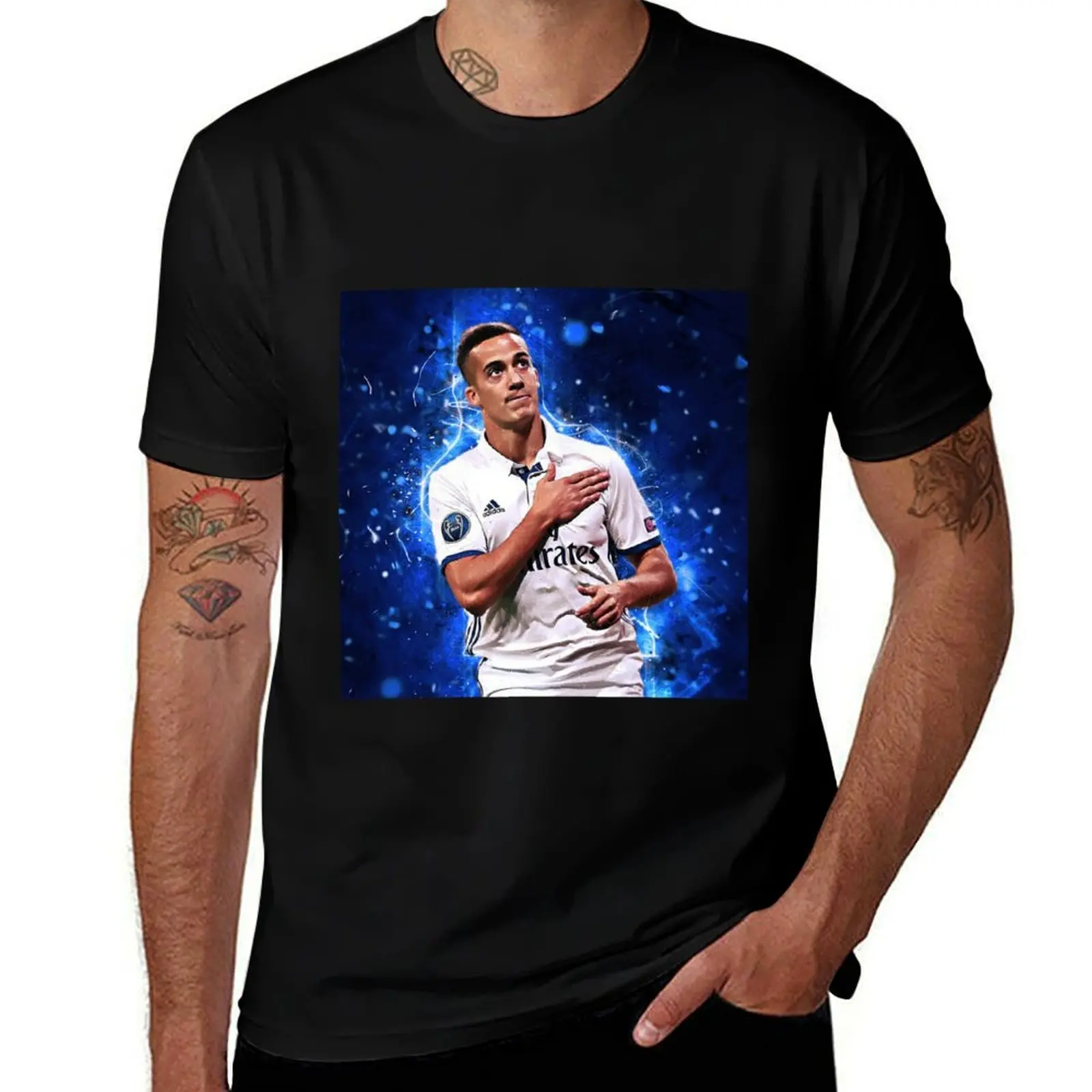 Lucas Vazquez T-Shirt Lightweight Basic Short Sleeve Shirt T-Shirt