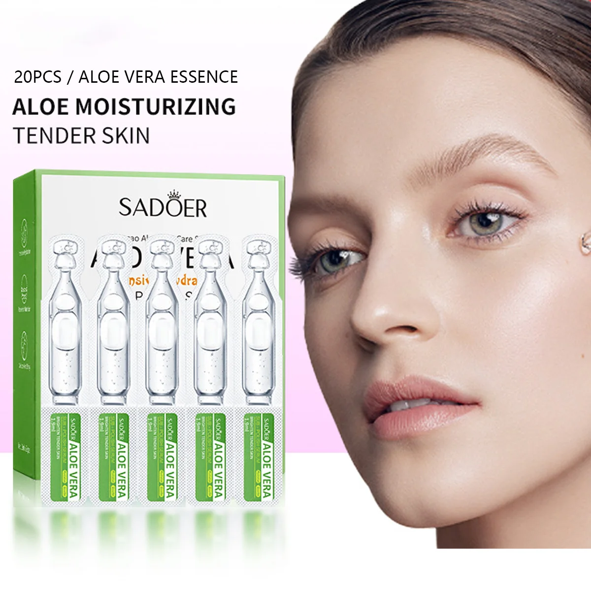 20Pcs/ Aloe Vera Mo…