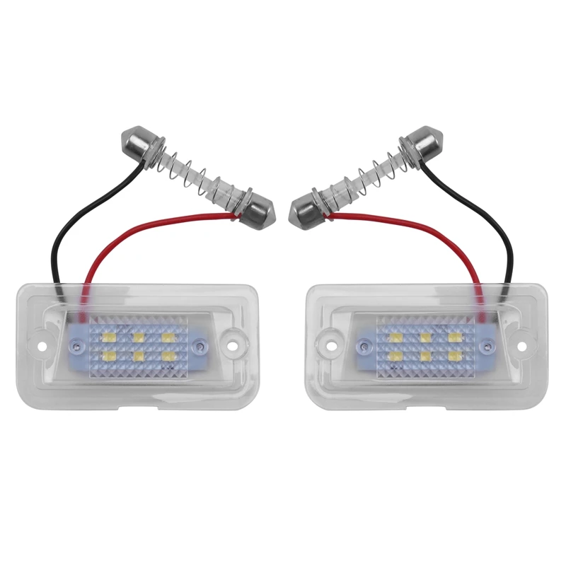 2X LED Licence Number Plate Lamp For-Touareg 7L Passat B5.5 TT Canbus Cayenne 955