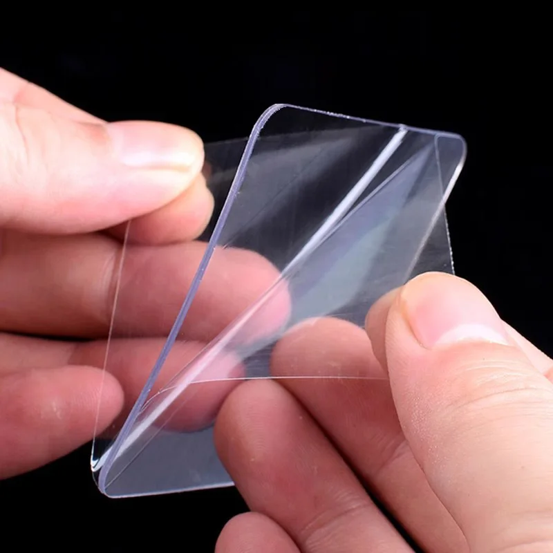 10/30/50pcs Nano Invisible Double-Sided Transparent Acrylic Double-Sided Adhesive Kitchen Bathroom Wall Hook Auxiliary Adhesive