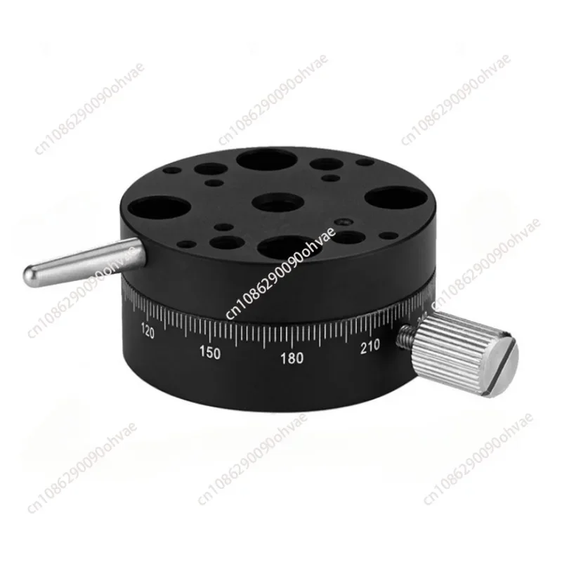 R-axis rotation fine-tuning table high-precision angle manual knob feed indexing plate REG25/40/60 displacement slide