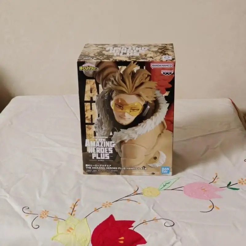 New Bandai Namco Banpresto My Academic Hero Incredible Heroes Plus Hawks 2 Figure Collector Figurine Toys Children's Gifts Doll