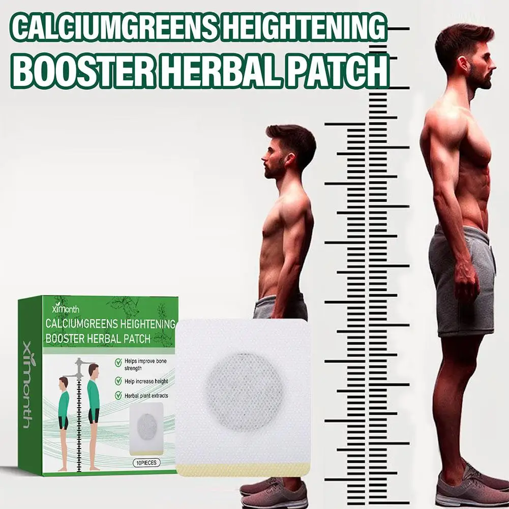 Hoogteverhoging Voet Patch Conditionering Body Grow Botgroei Voet Sticker Body Hoogte Enhancer Patch Voor Volwassenen En Juveniel