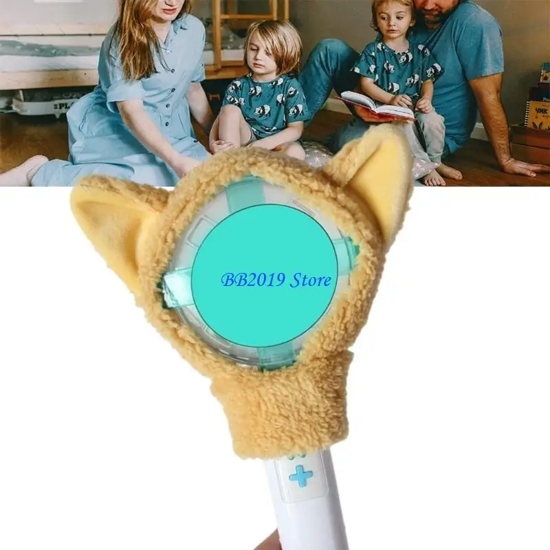 Q0KB Lightstick ตุ๊กตาการ์ตูนหู LIGHT สำหรับ TXT พัดลมเชียร์ Merch ธีมสัตว์น่ารักสำหรับคอนเสิร์ตแสดง