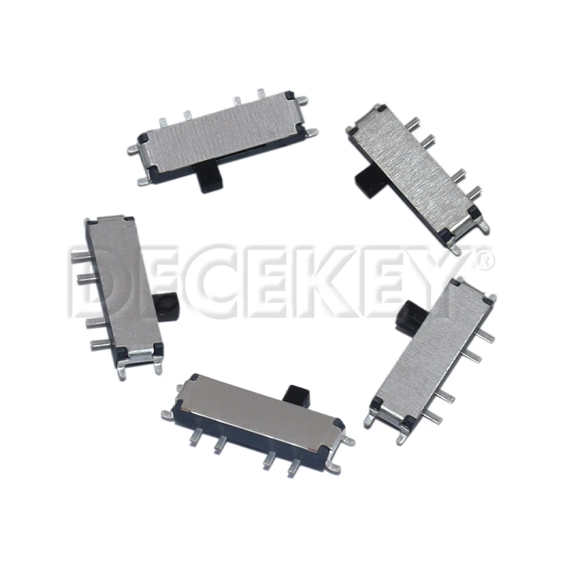 10PCS MSK-12C03-07 8Pin Toggle Switche Micro SMD on-off-on 1P2T Switch
