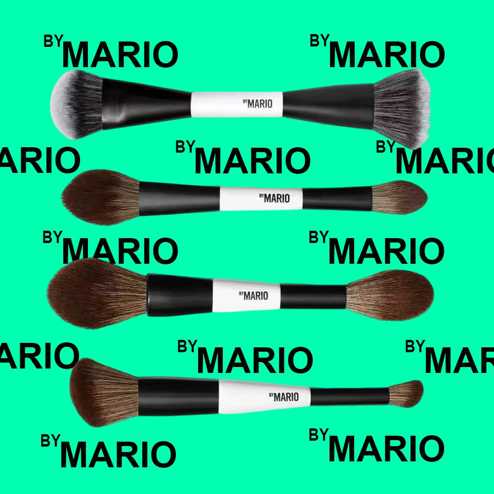 Pinceau de maquillage F1 F2 F3 F4 F5 E6 EF1 E3 E4 E5 F7 EF2 E3 pour le blush et l'illuminateur, à fibres douces pour un éclat naturel