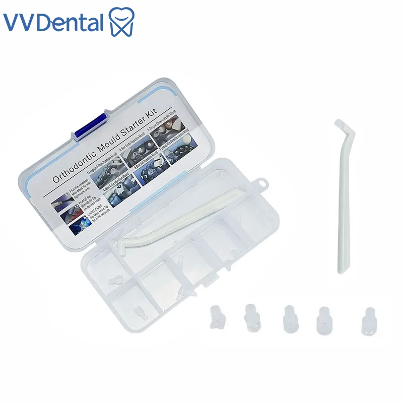 VVDental Dental Orthodontic Mould Starter Kit Mini Forming Mold Injection Moulds Restoration Filling Material Dentist Orthodonti