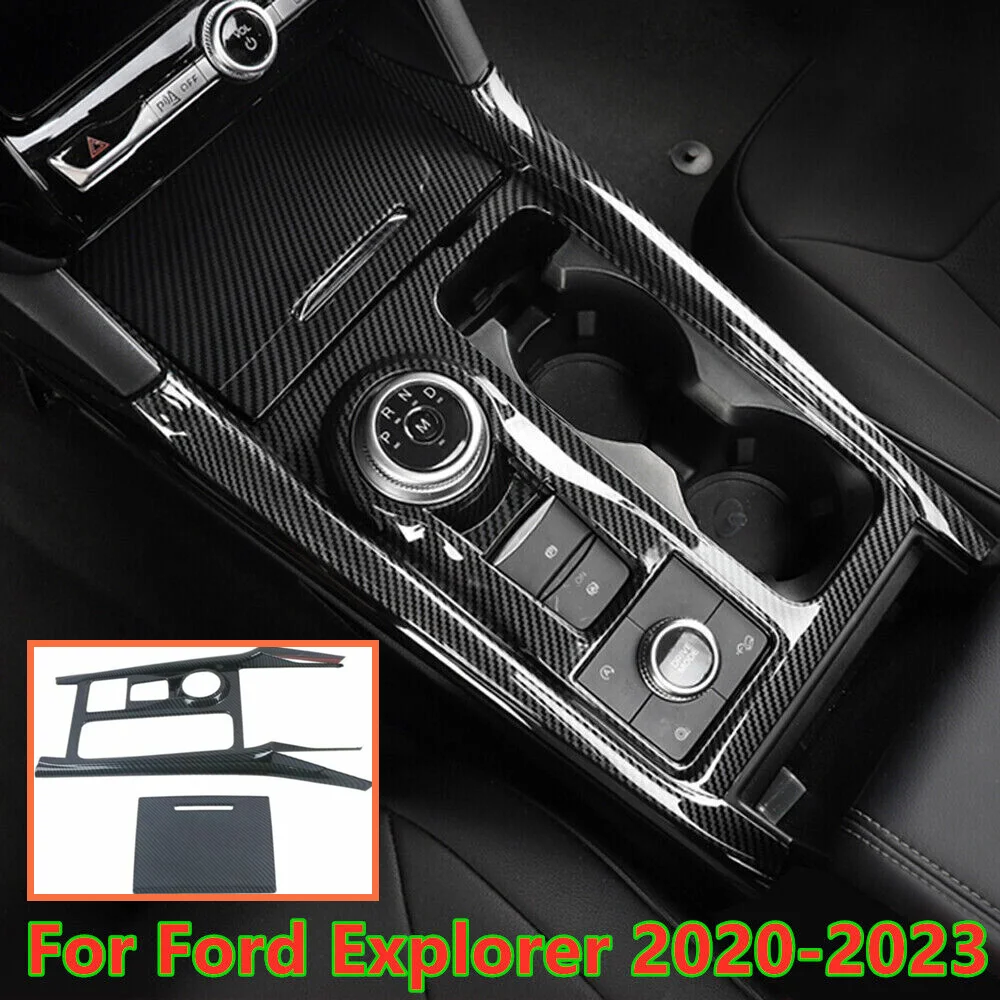 

2 шт./комплект, отделка из углеродного АБС-пластика для Ford Explorer 2020 2021 2022