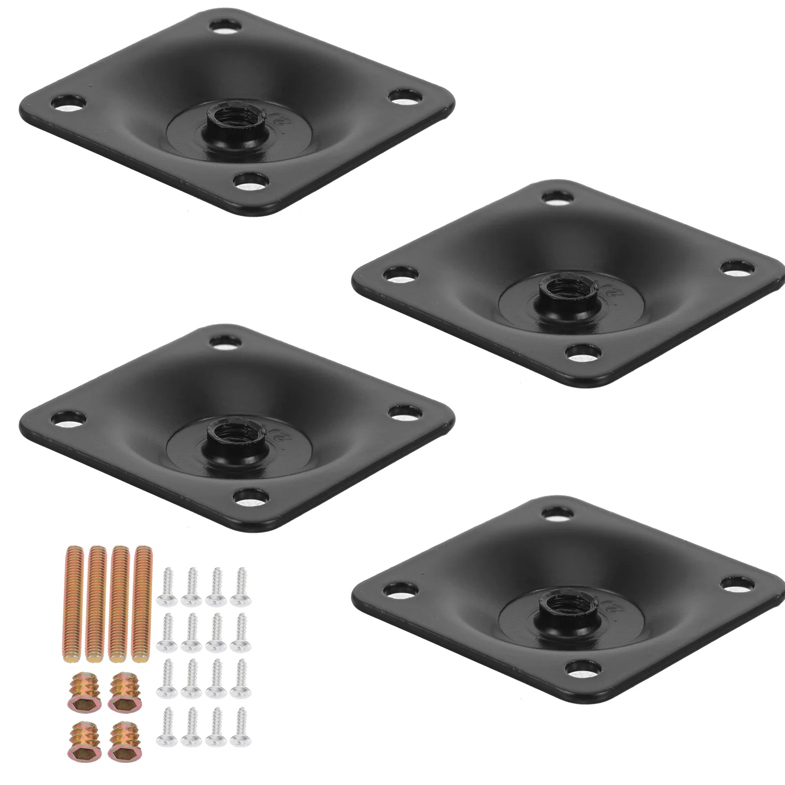 

Mounting Plate Accessories Attachment Plates for Furniture Feet Connector Iron Pads