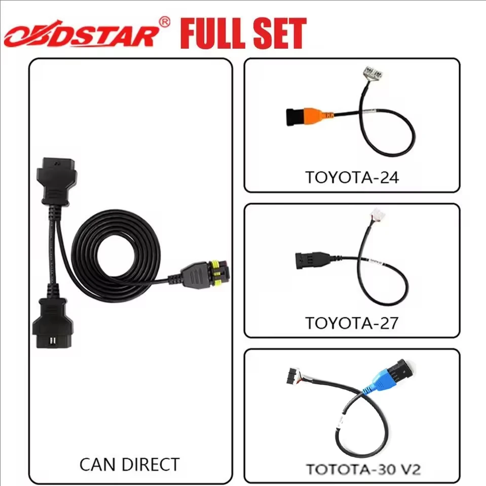 OBDSTAR CAN DIRECT KIT For Toyota 24/27/30 Works with OBDSTAR X300 DP Plus/X300 PRO4 Advanced Key Programming
