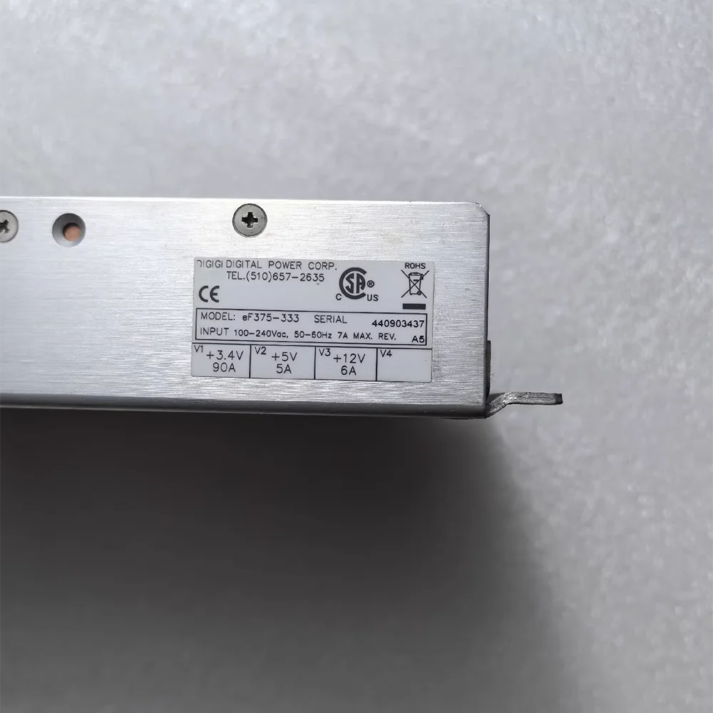 eF375-333 power supply 3.3v/90A 5v/5A 12v/6A For DIGITAL POWER CORP