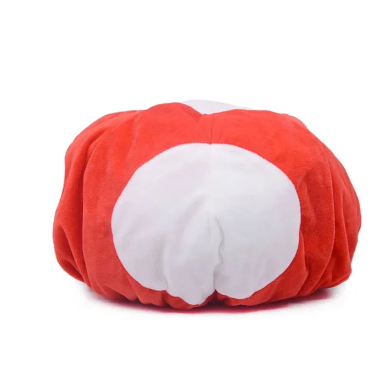 Chapeau de cosplay de crapaud pour enfants, rouge, vert, bleu, point, couvre-chef de champignon, couvre-chef de jeu Bros, Kinop-Fantrenfor, garçons et filles, Gelaccessrespiration