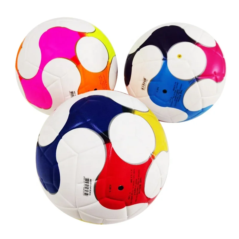 Custom Professional Thermal Bonded Nylon Wound Soccer Balls Size 5 Official Match Standard Indoor Outdoor Football