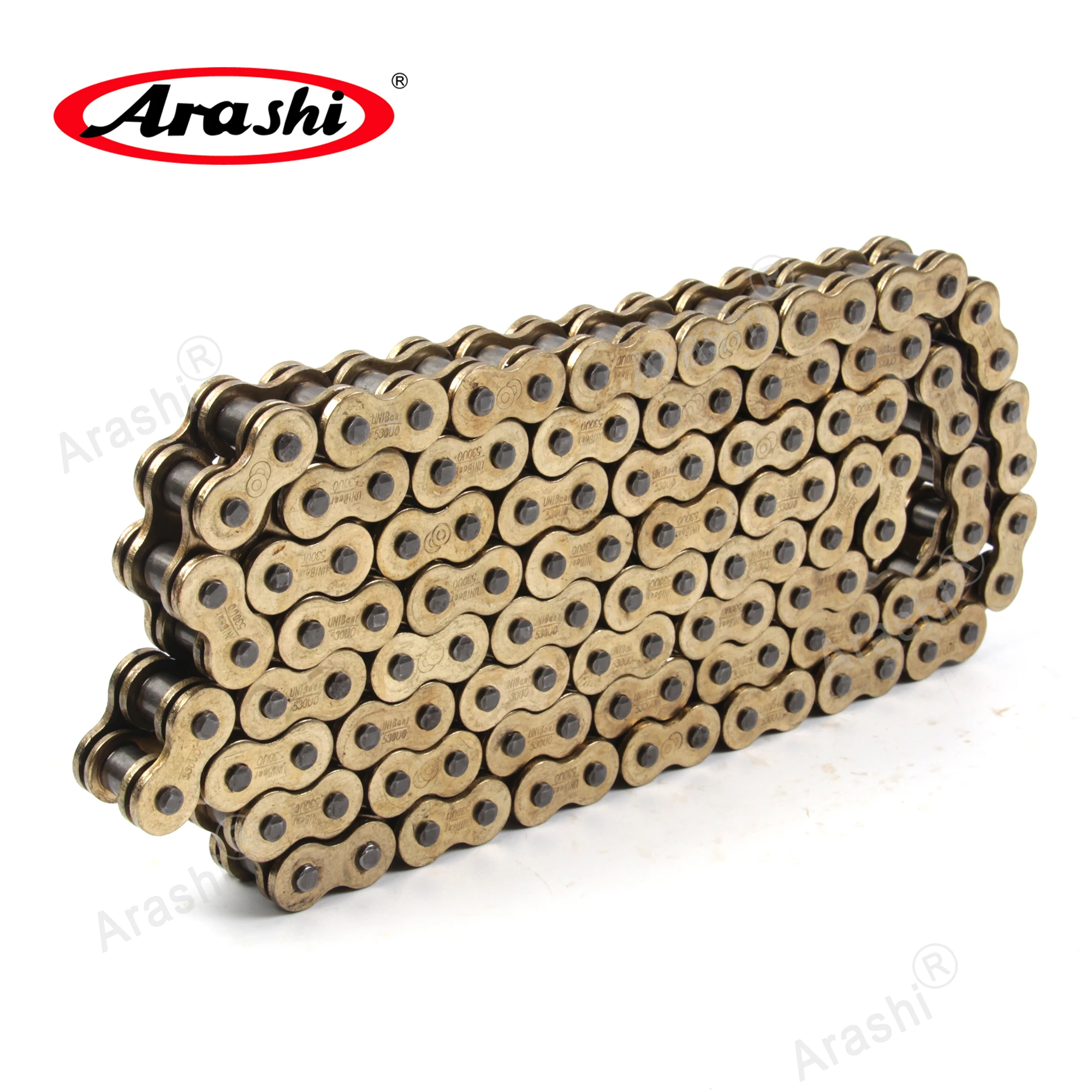 

Arashi 530 Pitch 120 Link O-Ring Chain Motor Drive Chain Sprocket Heavy-Duty Connecting Link For HONDA SUZUKI YAMAHA KAWASAKI
