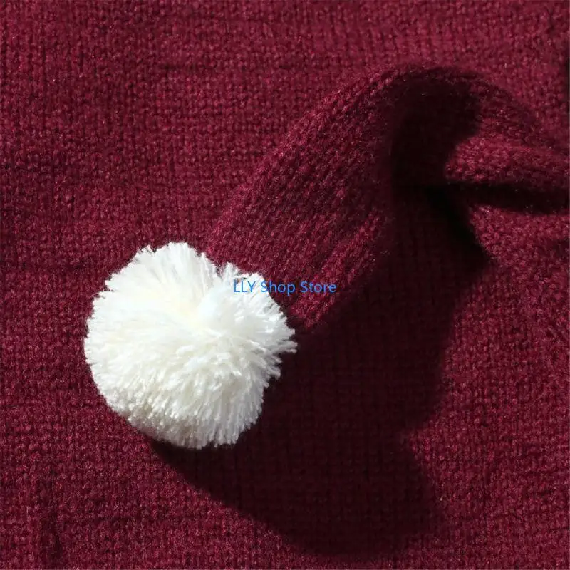 T8UD جميل عيد الميلاد زي قبعة ورومبير مجموعة الوليد التصوير الدعائم الطفل صور الانتحال دعوى الرضع التصوير الزي