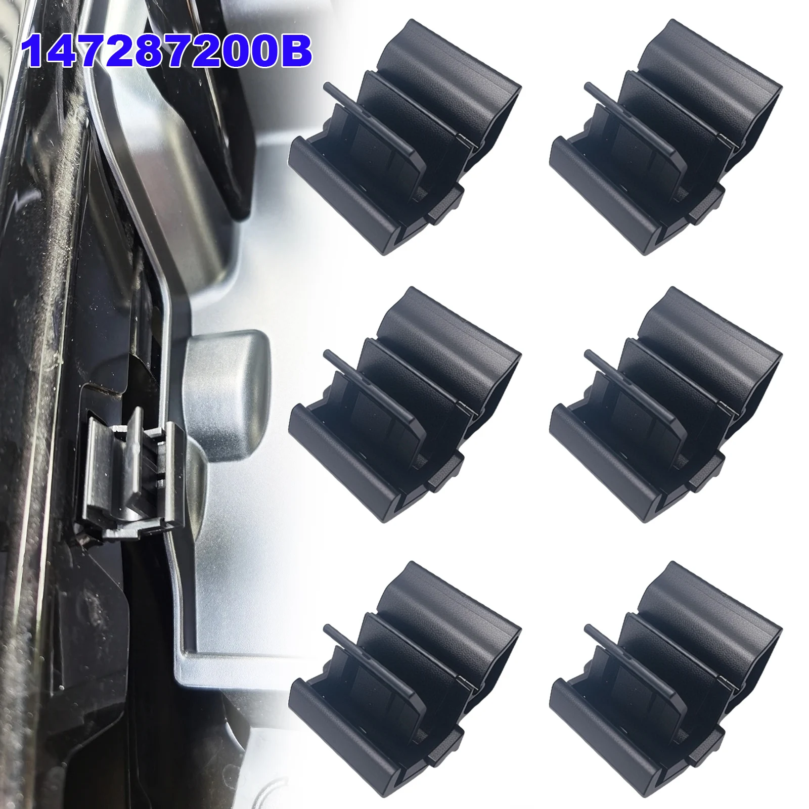

Plastic Box Buckle Hood Trunk Clip for Tesla Model Y 147287200C Clamp Trunk Clip Buckle Bumper Parts Front Accessories