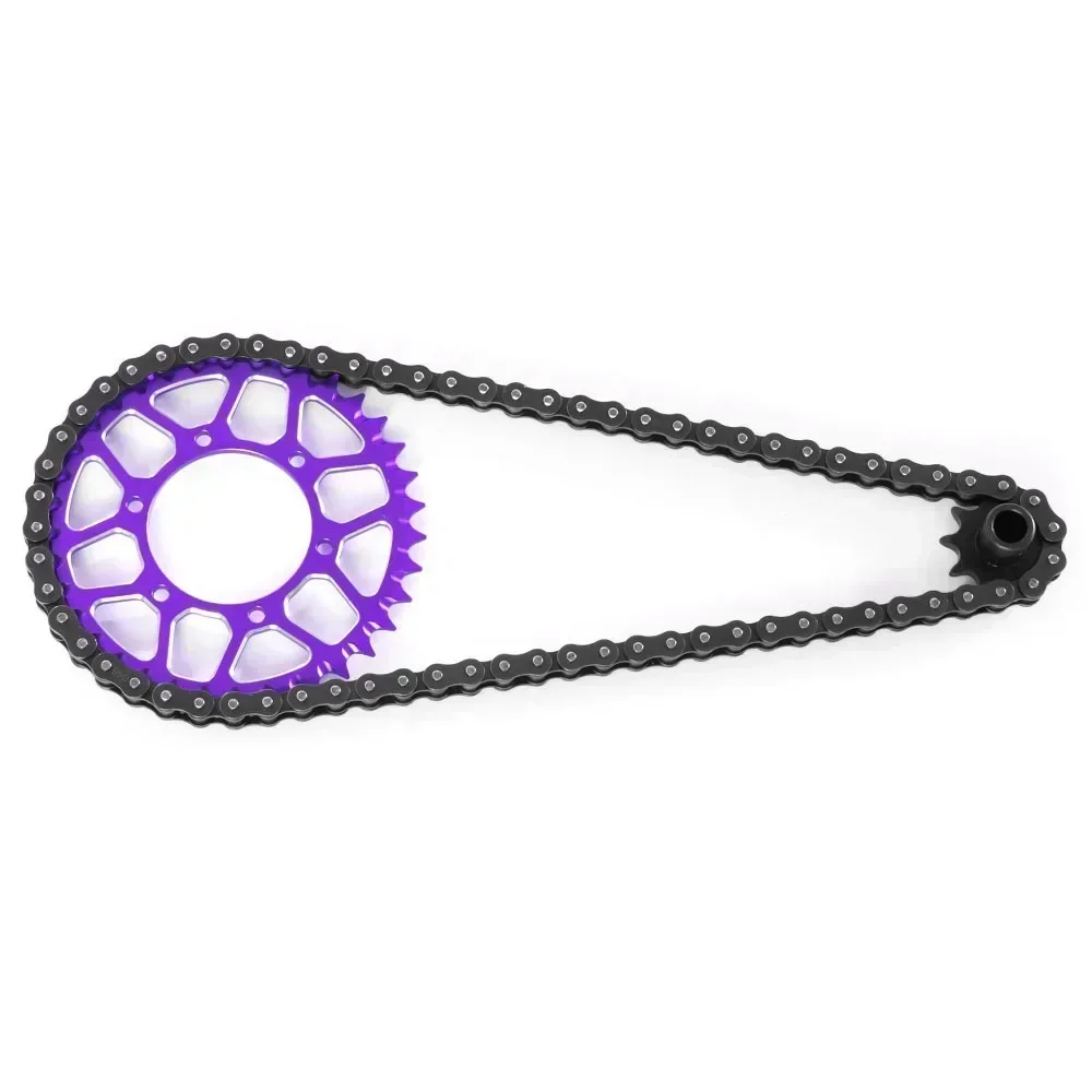 RC LOSI 1/4 Promoto-MX motorfiets staal 10T voortandwiel + 36T achtertandwiel + 70-sectie tandwielkettingset upgrade onderdelen accessoires