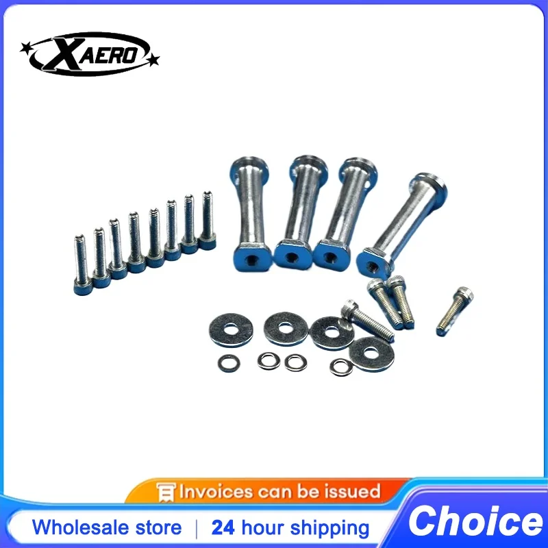 Aluminum Engine Stand for DLE85, 85cc RC Airplane Gas Motor Mount, CNC Machined Bracket Support Spacer Block