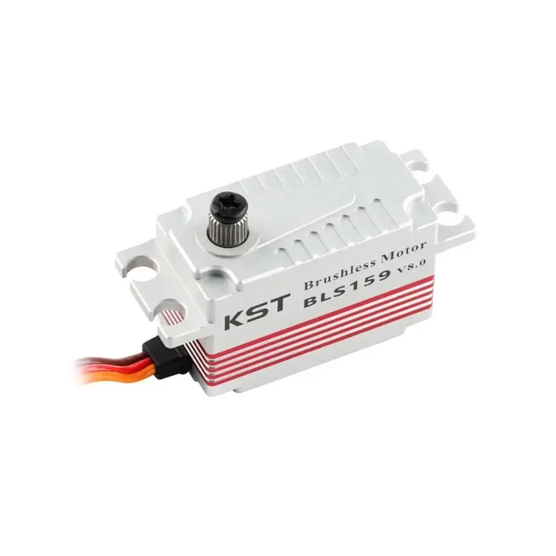 KST BLS159 V8.0 Servo 0.10sec Coreless HV Digital Servo Motor For UAV RC Car Boat Robot Arm Helicopter Airplane 8.4V 17kg