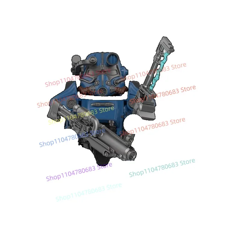 Bloques de construcción MOC WM2924 WM2928 WM2930 Warrior Mini figura de acción modelo de ensamblaje exhibición Anime accesorios de dibujos animados juguete para regalo