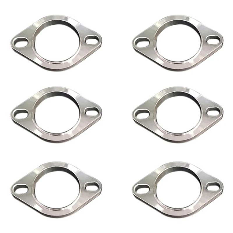 Accessories Universal Stainless Steel Exhaust Muffler Flange Exhaust Pipe Connection 51mm 64mm 76mm Joint