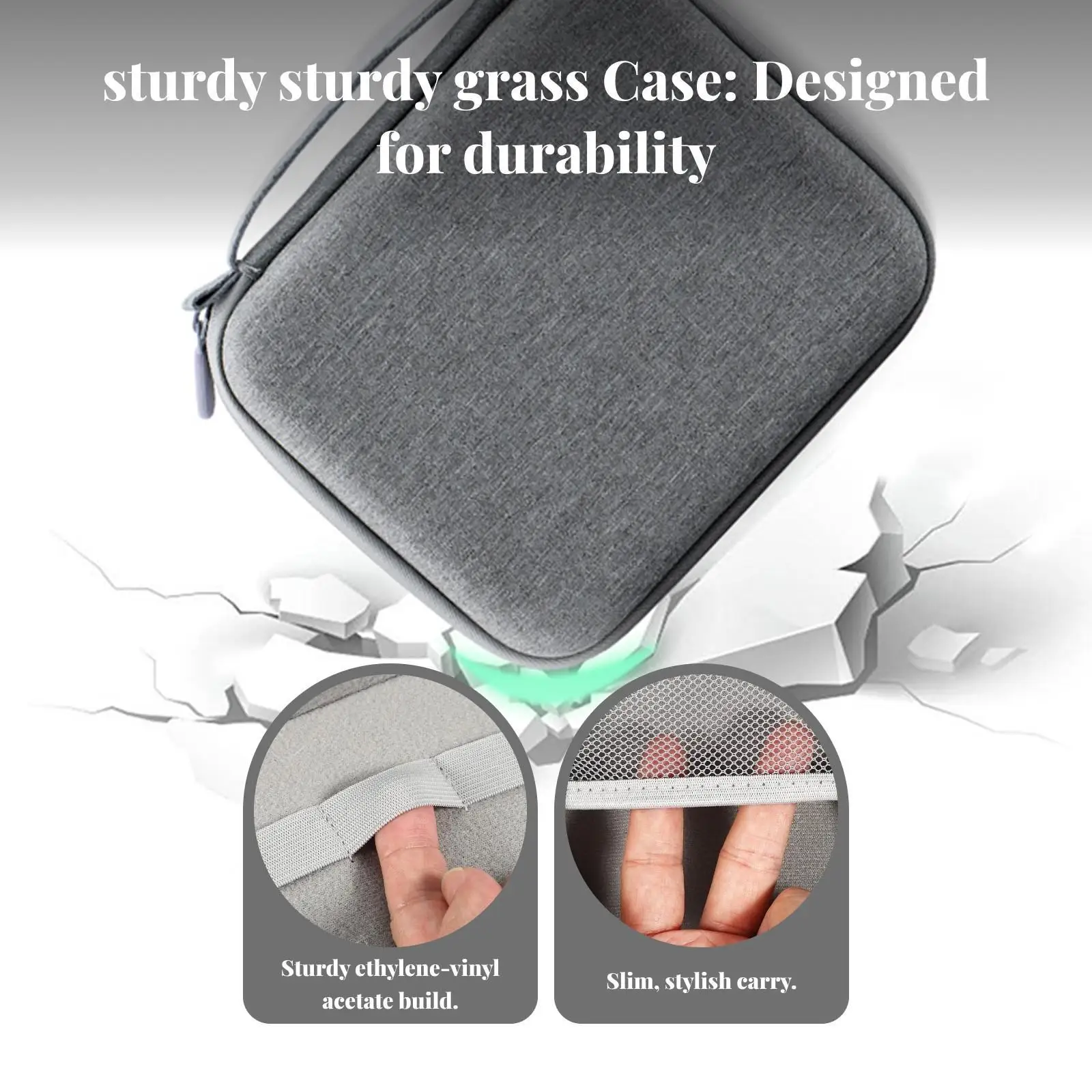 

EVA Reeds Carrying Storage Box Alto Saxophone Clarinet Protection Case with Mesh Pocket for Performance Use