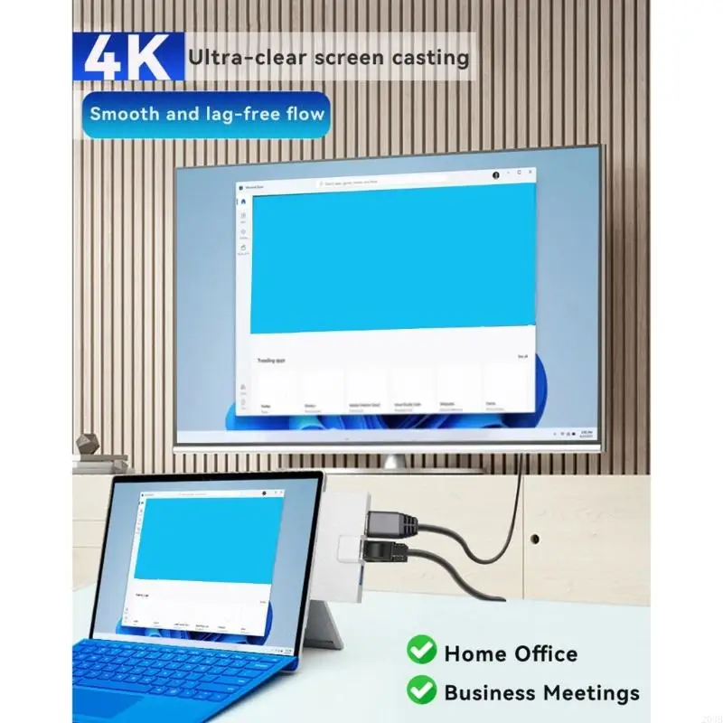 محطة إرساء 203B لـ Surface X/8/9-قم بتوسيع محطة العمل الخاصة بك باستخدام مركز 7 في 1