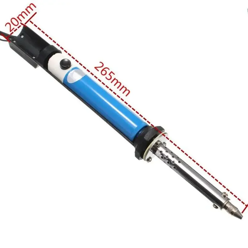 Mini Handheld Soldering Iron 30W Adjustable Temperature Electric Tin Suction Sucker Pen Desoldering Pump Welding Repair Tools