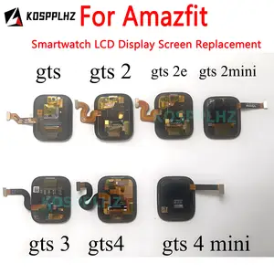 Bilashmart Original Amazfit GTS LCD Amazfit GTS 2 2E GTS2 Mini GTS3 GTS4 SmartWatch LCD Screen Amazfit GTR 2 3 4 Display Touch Screen
