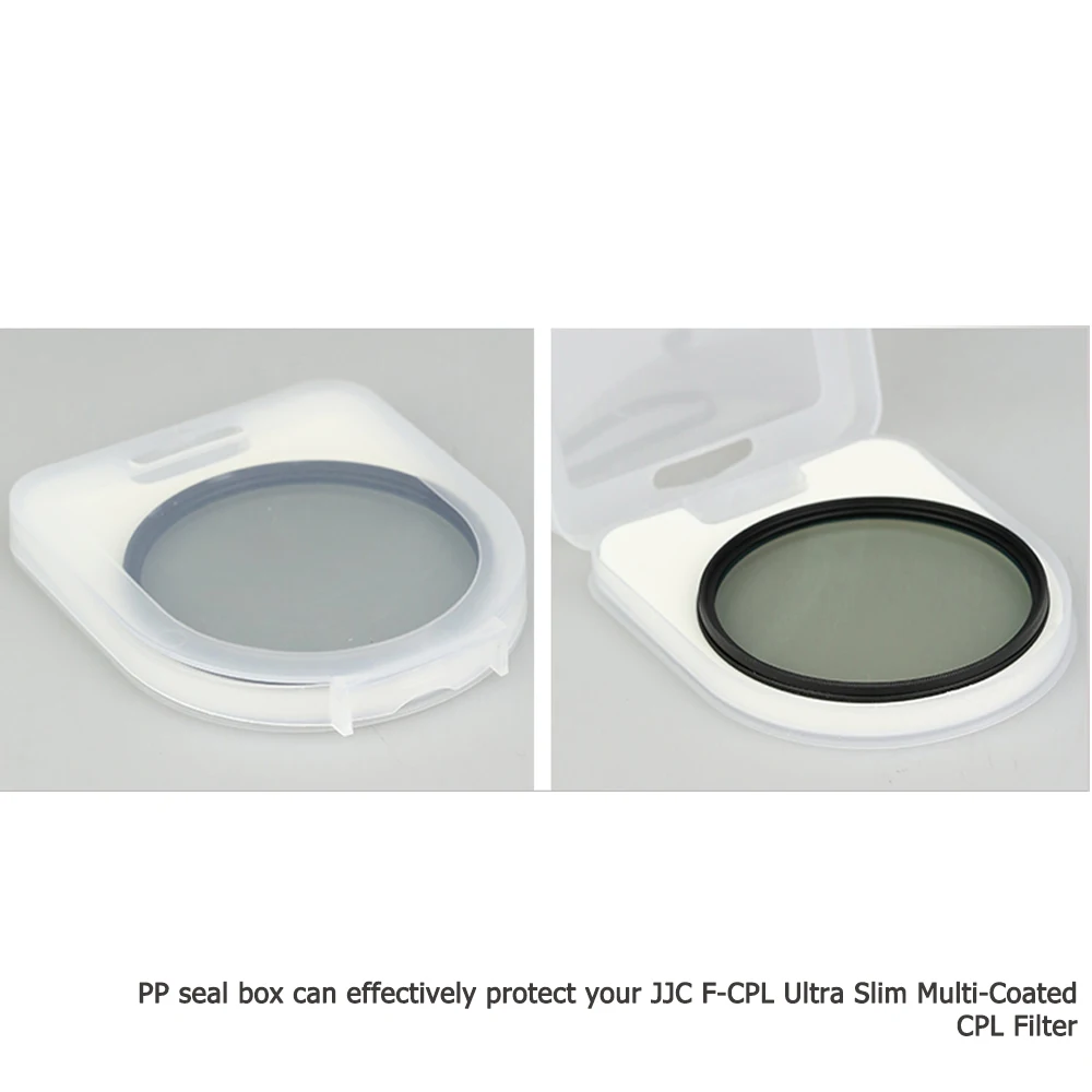 JJC Multi-Coated CPL Filter Optical Glass CPL Camera Lens Filter Circular Polarizer 37mm 49mm 52mm 55mm 58mm 62mm 67mm 72mm 77mm