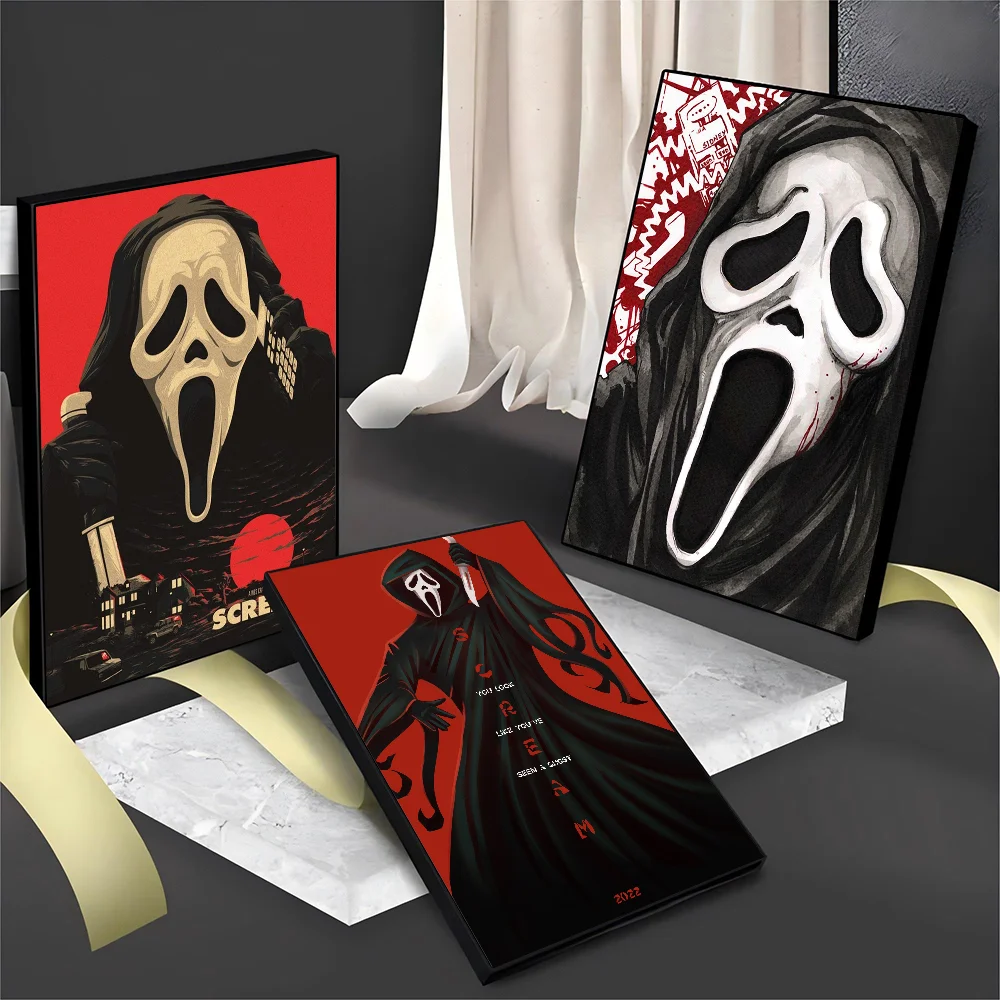 Scream Dead Horror Film Good Quality Prints and Posters Whitepaper Prints Posters Artwork Wall Decor