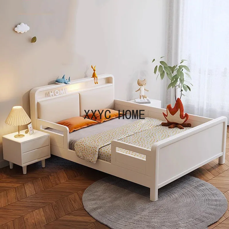 Guardrail Safety Children Beds Single Prinzess Modern Double Kids Beds Frame Castle Camas Y Muebles Dormitorio Home Decoration