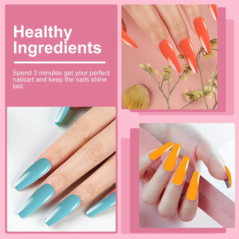 Professionele nagelgelset en 18-delige manicuresnijders Nagelschoonheidshulpmiddelen met UV LED-lamp Droger Semi-permanente gelverniskit