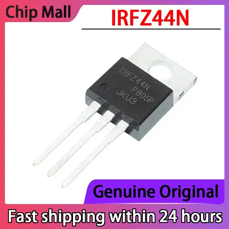 1PCS IRFZ44N New  Field Effect N Channel 55V 49A MOS Tube Package TO220 FZ44N