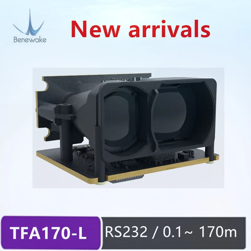 

BENEWAKE TFA170-L 0.1-170 meters RS232 long-distance high-precision lightweight single point LiDAR sensor