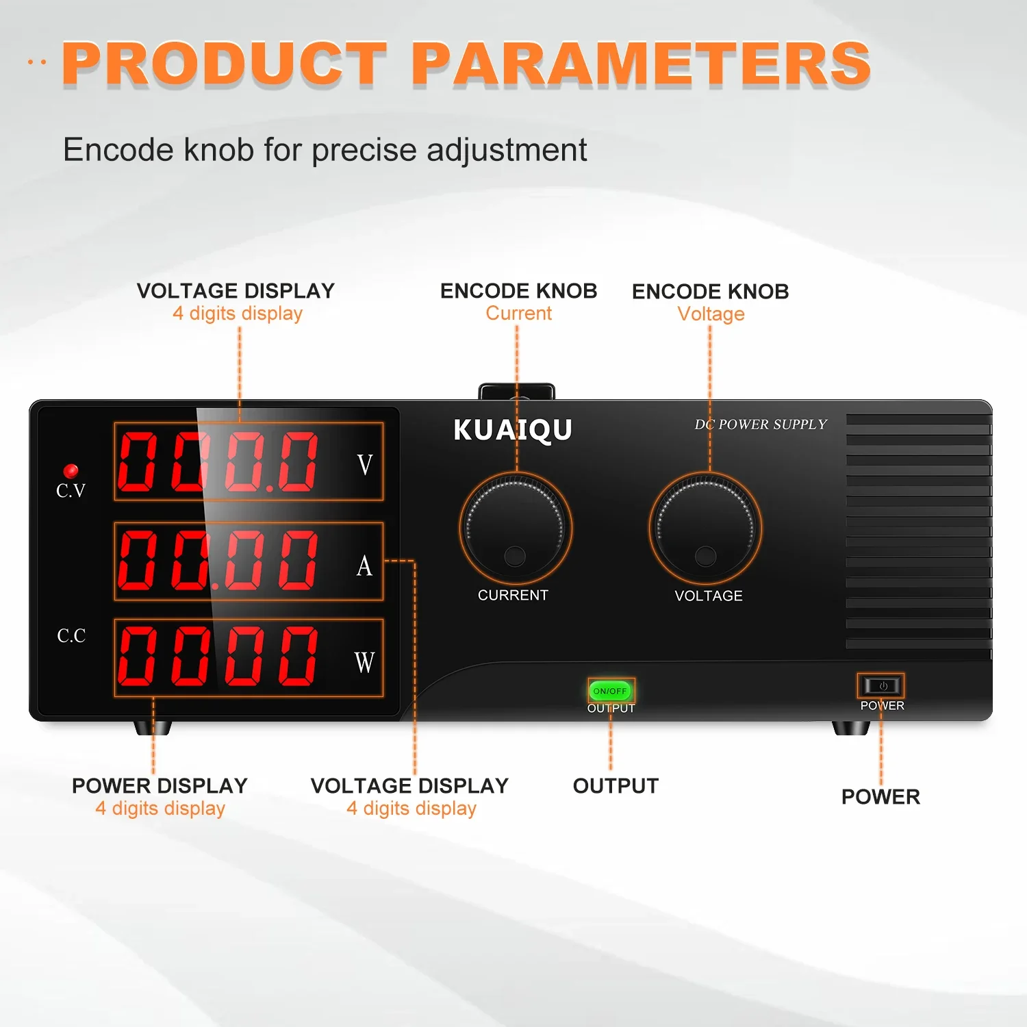 NICE-POWER R-SPS6050 60V 50A 3000W cargador de batería digital Industrial de alta potencia ajustable DC fuente de alimentación teléfono móvil