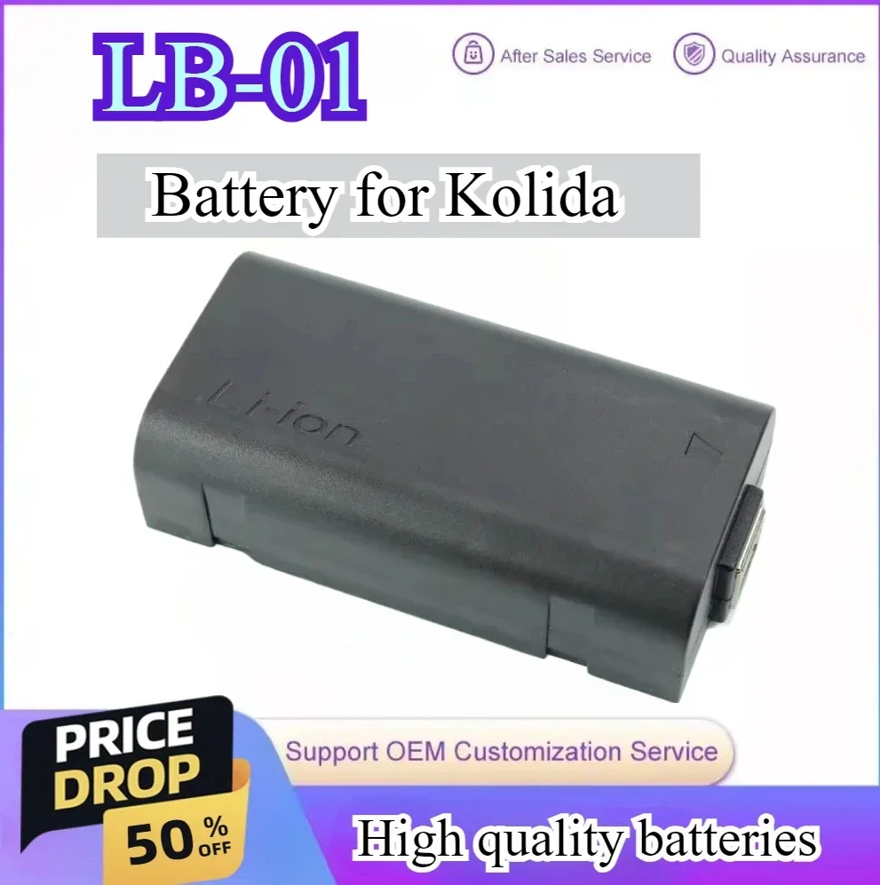 

Battery for Kolida Total Station LB-01 7.4V 3100mAh Battery for Kolida KTS-462R4L KTS-442R4 NTS-362R4L NTS-362R6 NTS-362R4
